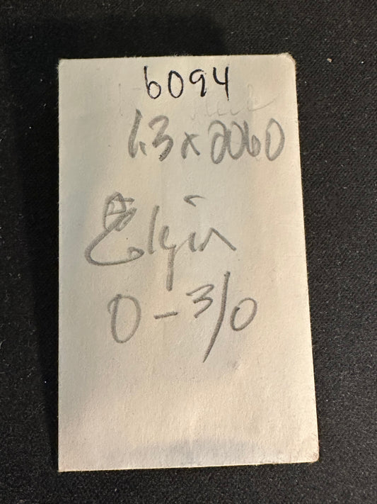 Alloy Mainspring for 0s & 3/0s Elgin No. 825 / 6094