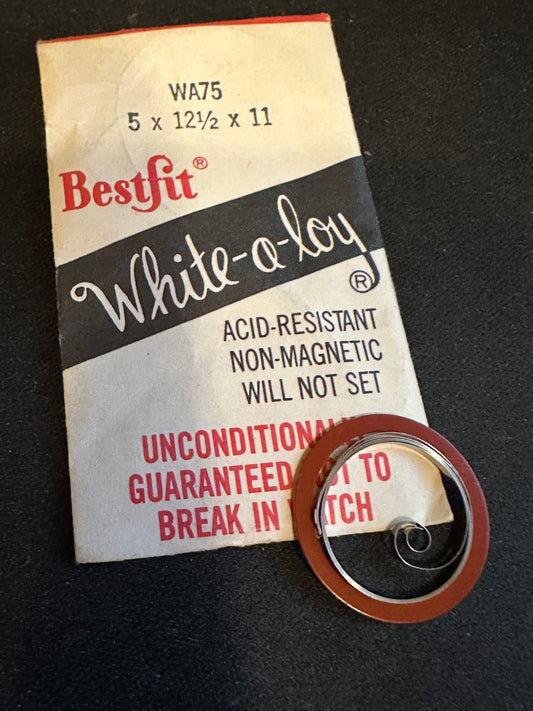 BESTFIT Mainspring WA75 for Rolex caliber 620, 630 Automatic - Alloy