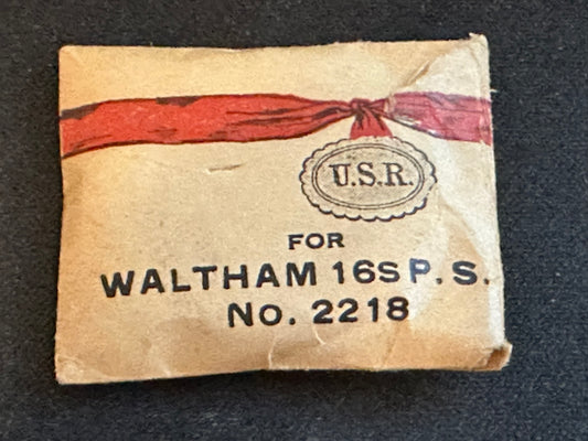 USR Mainspring for Waltham 16s No. 2218 - Steel