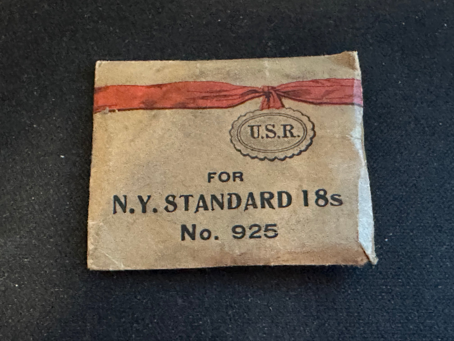 USR Mainspring for N.Y. Standard 18s No. 2189 - Steel