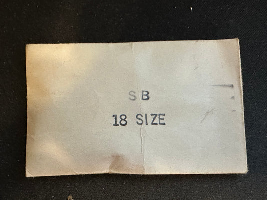 Unmarked Mainspring for 18s South Bend Factory No. 19528 - Steel