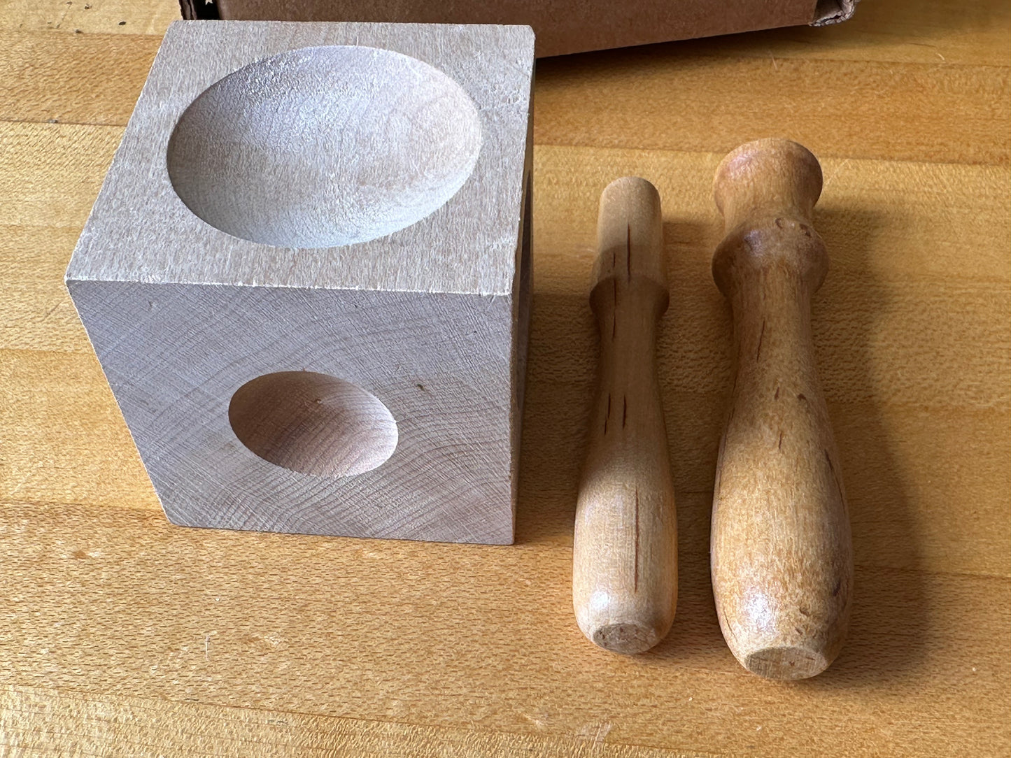 Dapping Wood Dent Remover for Jewelry, Watch, & Clock Making