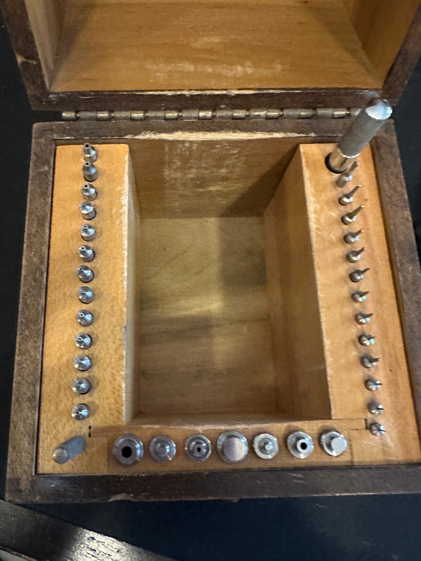 Watchmakers C&E Marshall Jeweling tool set - in box