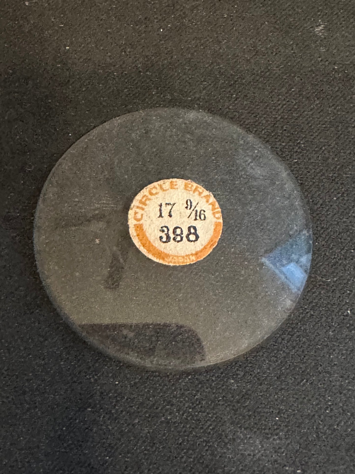 Circle Brand Vintage Glass Watch Crystal 17-9/16 (39.8mm) - NOS