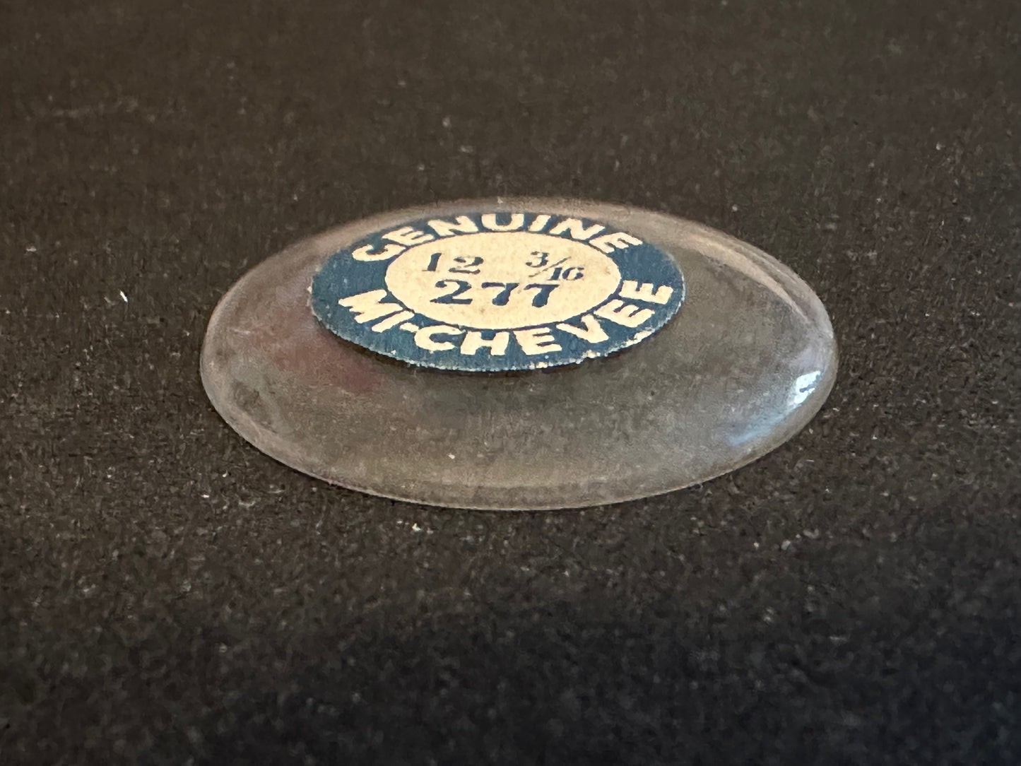 Marco Mi-Chevee Vintage Glass Small Pocket Watch Crystal 12-3/16 (27.7mm) - NOS