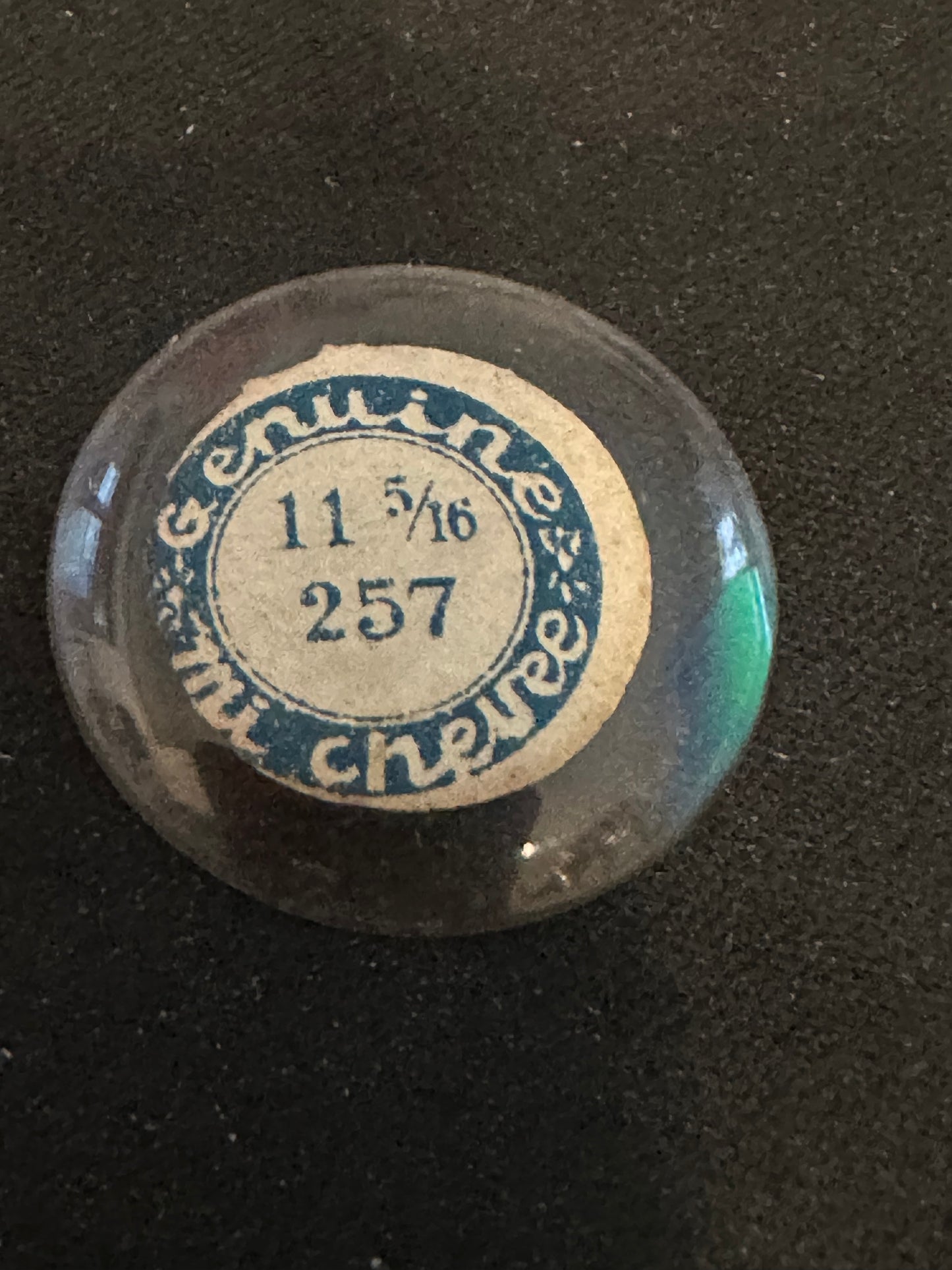 Marco Mi-Chevee Vintage Glass Small Pocket Watch Crystal 11-5/16 (25.7mm) - NOS