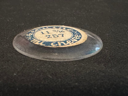 Marco Mi-Chevee Vintage Glass Small Pocket Watch Crystal 11-5/16 (25.7mm) - NOS