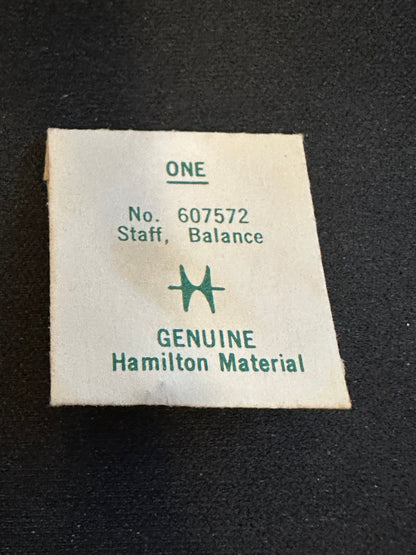 Hamilton Factory Balance Staff for Bracelet Grades 750, 751, 756 - New