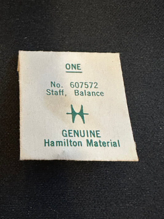 Hamilton Factory Balance Staff for Bracelet Grades 750, 751, 756 - New