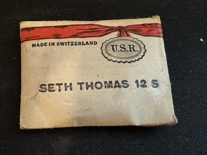 USR Mainspring for 12s Seth Thomas Pocket Watch No 2521 - Steel
