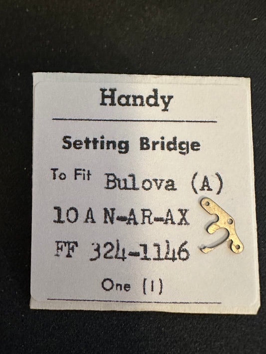 Handy Set Lever Bridge for Bulova 10AN, 10AR, 10AX, Font 324, 1146 - new