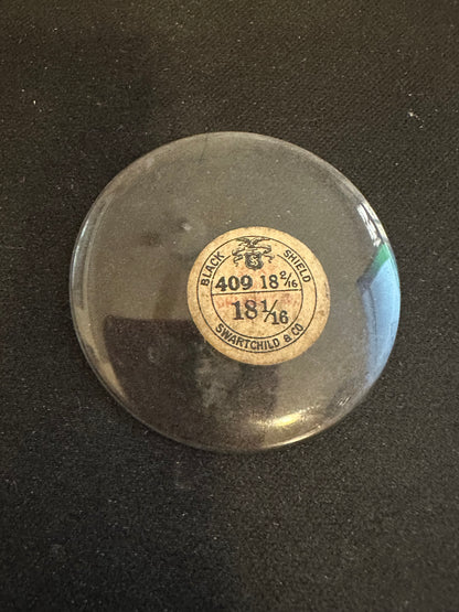 Swartchild Vintage Glass Pocket Watch Crystal 18-2/16 (~40.9mm) - NOS