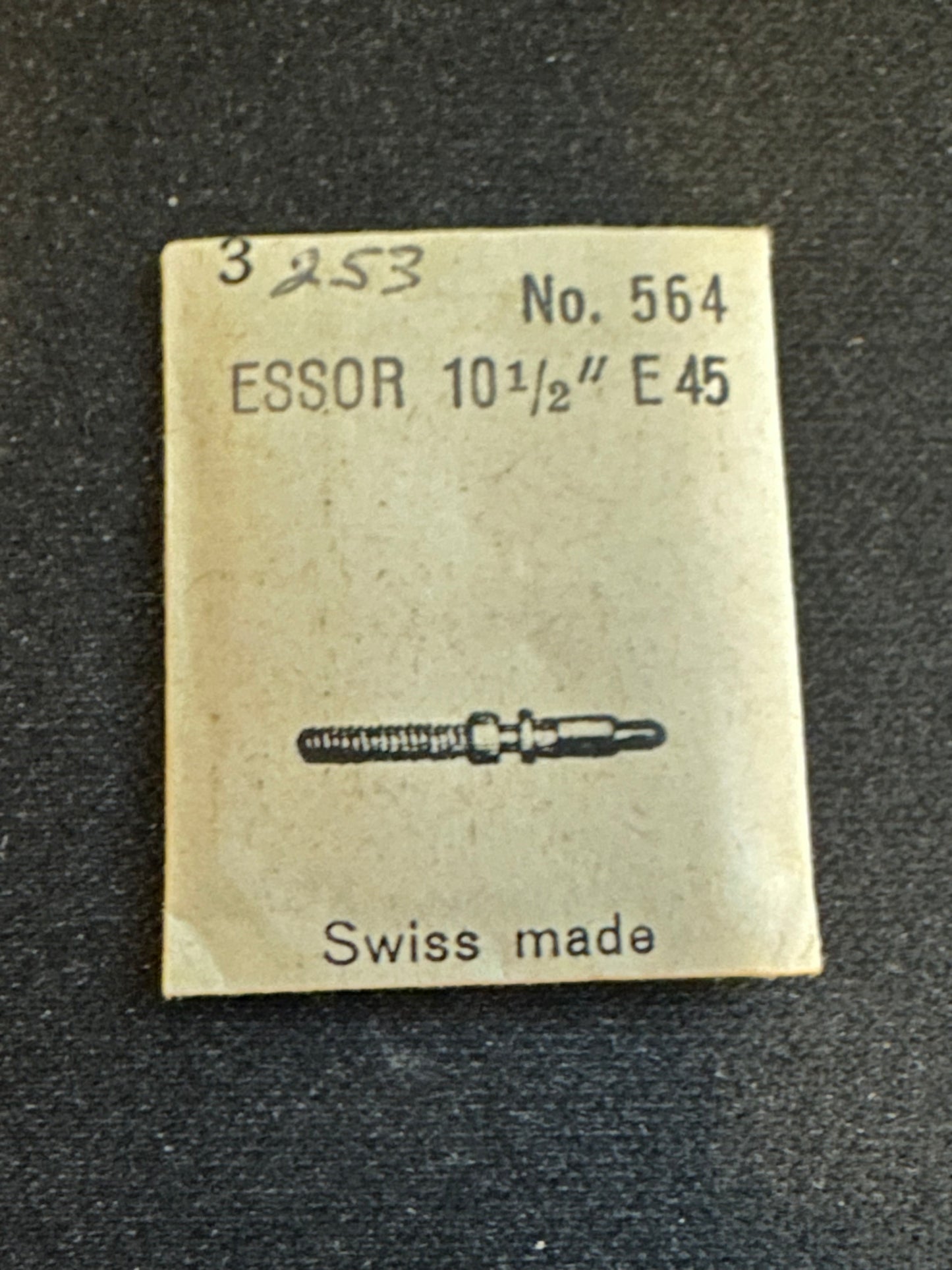 Ronda - Set of 3 stems for Essor (Court) caliber E45 - new in packaging