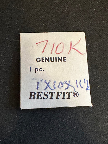 BESTFIT Mainspring 710K for ETA 810, Langendorf 1004-1022 & Venus 180-196 - Alloy