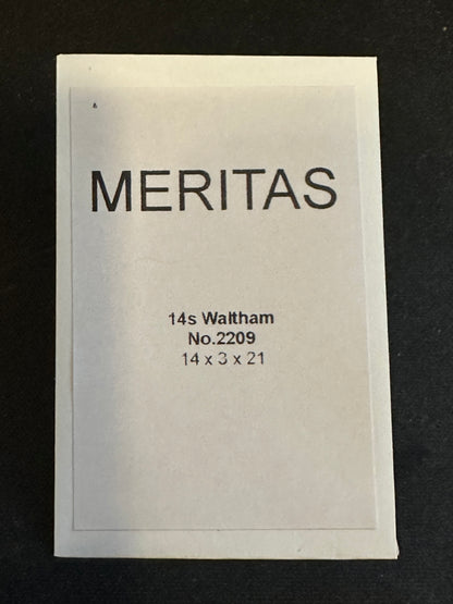MERITAS Mainspring for 14s Waltham Model 1870 No. 2209 - Steel