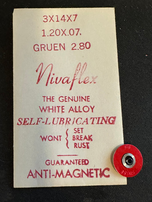 Nivaflex Unbreakable Mainspring for Gruen 280 - Alloy