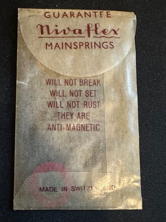 Nivaflex Unbreakable Mainspring N2171 for Fleurier caliber 150 - Alloy