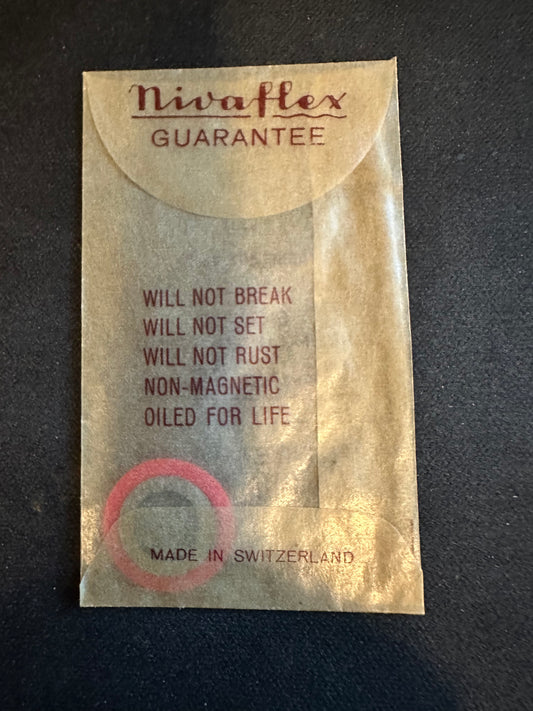 Nivaflex Unbreakable Mainspring N4241A for Landeron caliber 48, 51 Chronograph - Alloy