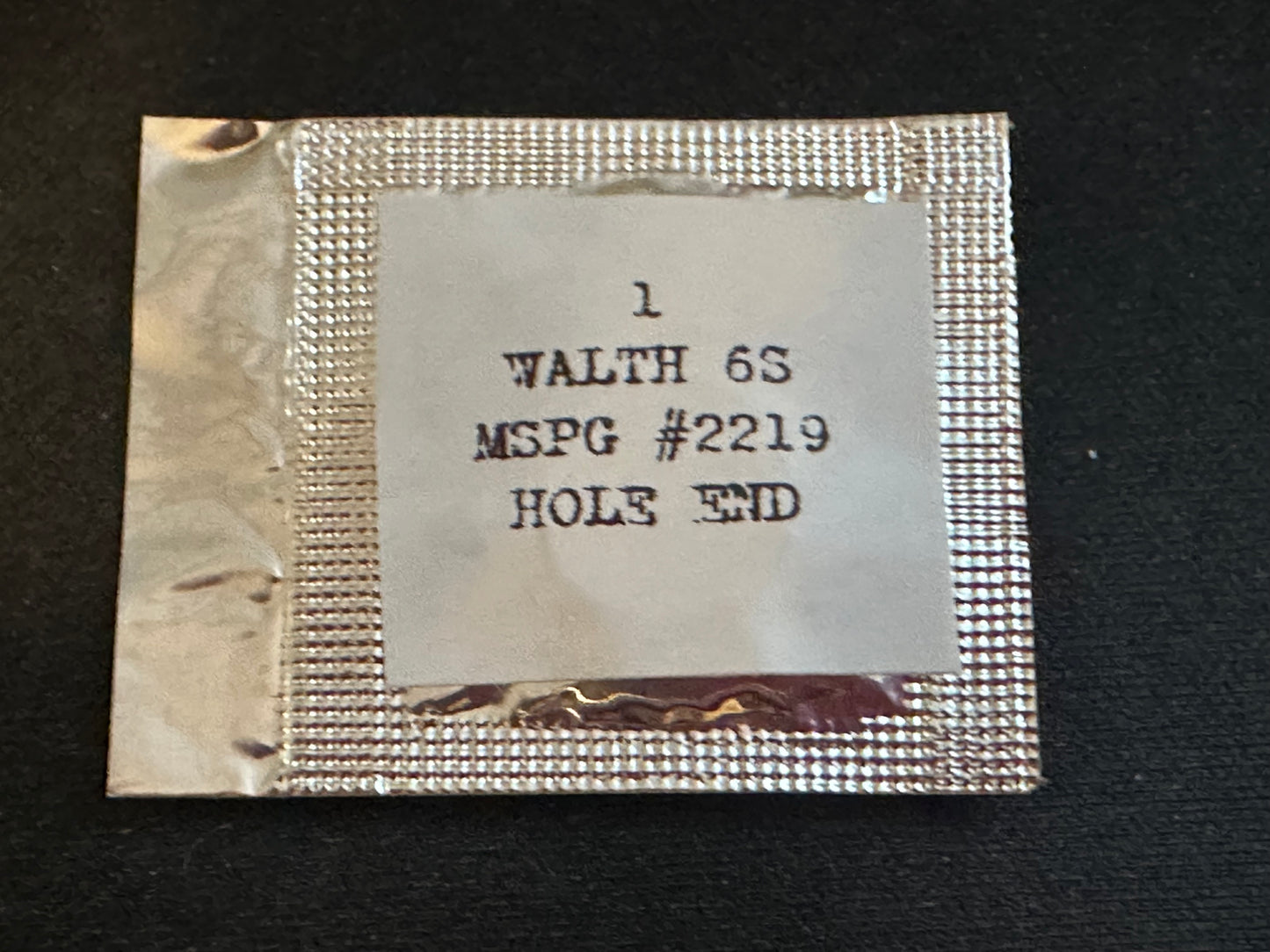 Alloy Mainspring for 6s Waltham Factory No. 2219
