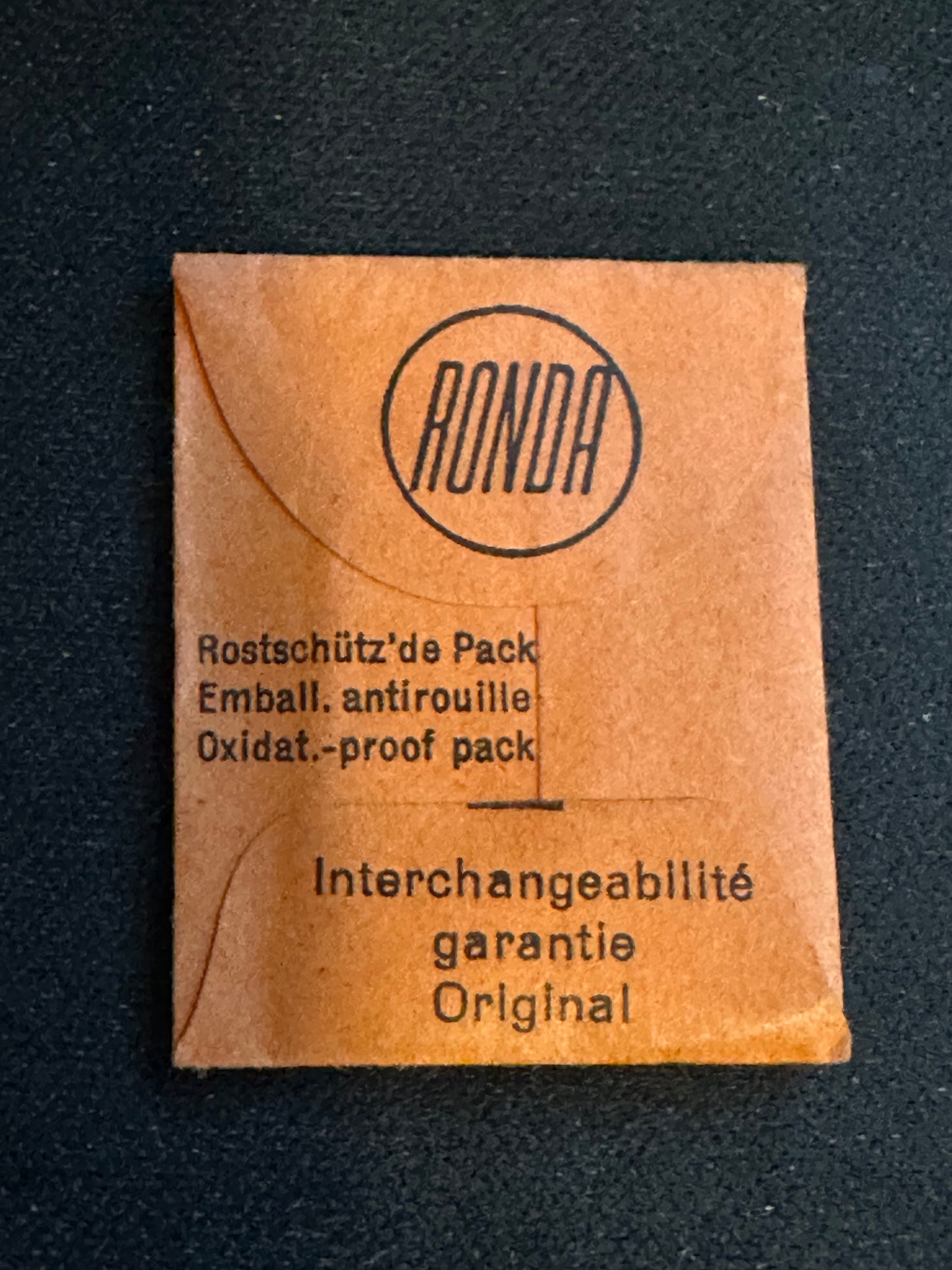 Ronda Balance Staffs (3) for Junghans 20.5 ligne caliber J28 - new