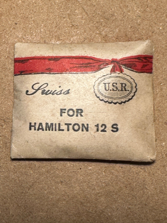 USR Mainspring for Hamilton 12s No. 1228 - Steel