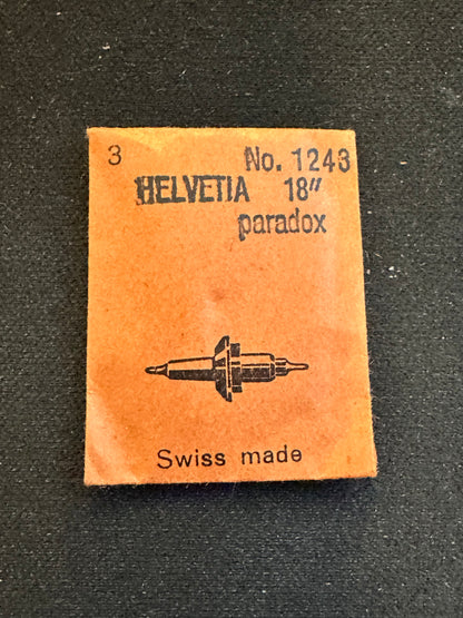 Ronda Balance Staffs (3) for Helvetia (General) 18 ligne Pocket Watch - new