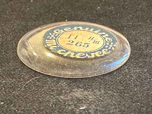 Marco Mi-Chevee Vintage Glass Small Pocket Watch Crystal 11-11/16 (26.5mm) - NOS