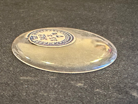 Crown Vintage Glass Hunting Case Watch Crystal 15-3/16 (~34.2mm) - NOS