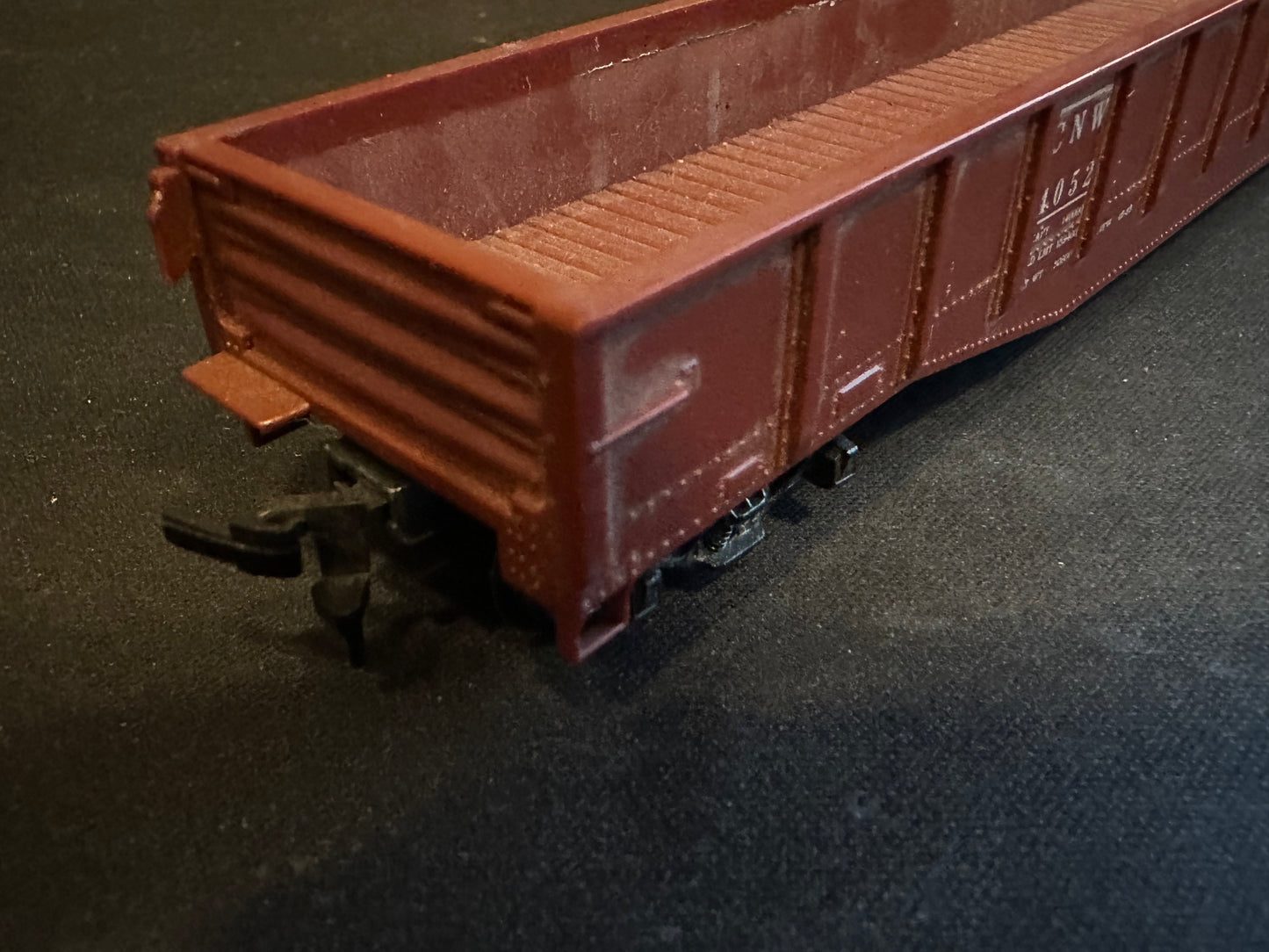 Revell HO Scale Brown Gondola 4052 CNW, 1956