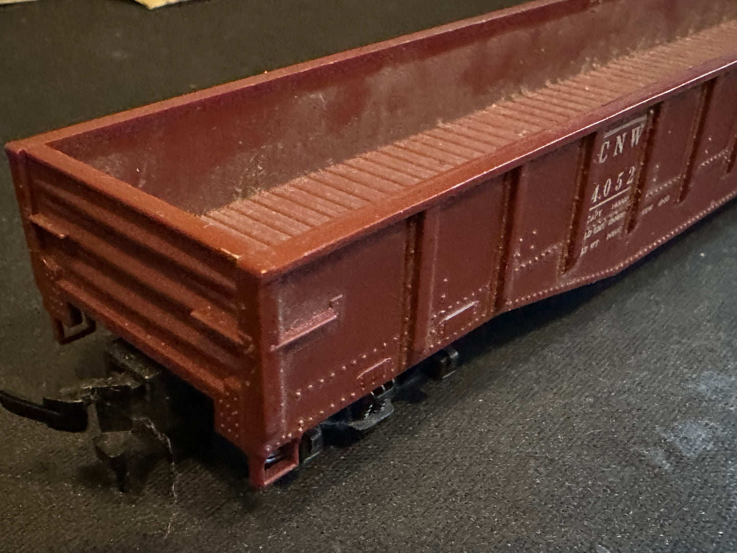 Revell HO Scale Brown Gondola 4052 CNW, 1956
