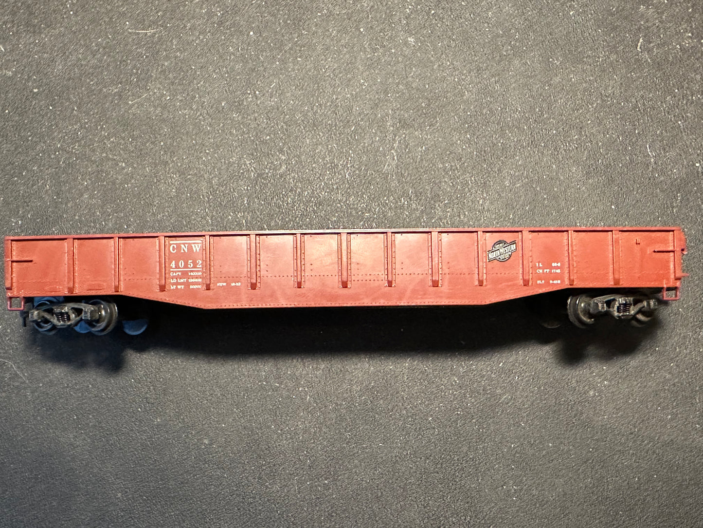 Revell HO Scale Brown Gondola 4052 CNW, 1956