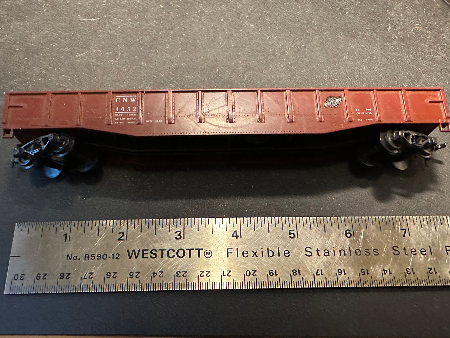 Revell HO Scale Brown Gondola 4052 CNW, 1956