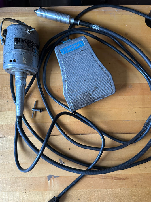 Foredom Series CC Rotary Tool with Motor, Foot Pedal, Handpiece