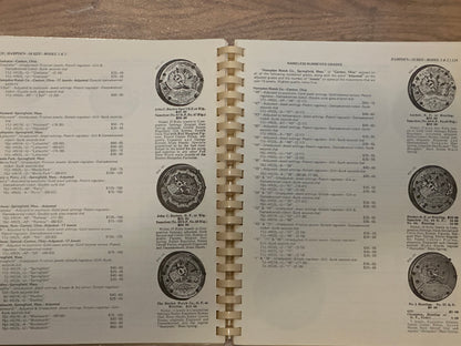 American Pocket Watch Encyclopedia & Price Guide 1982 Ehrhardt Signed by Author
