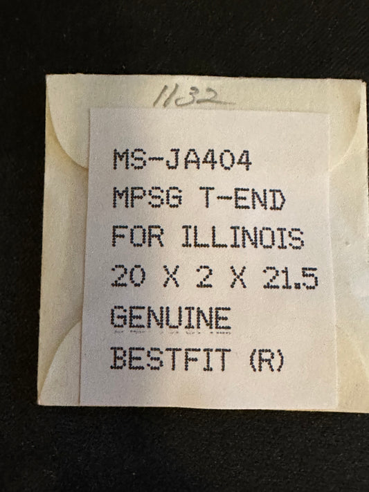 BESTFIT Mainspring JA404 for 18s Illinois Pocket Watches No. 47303 - Alloy