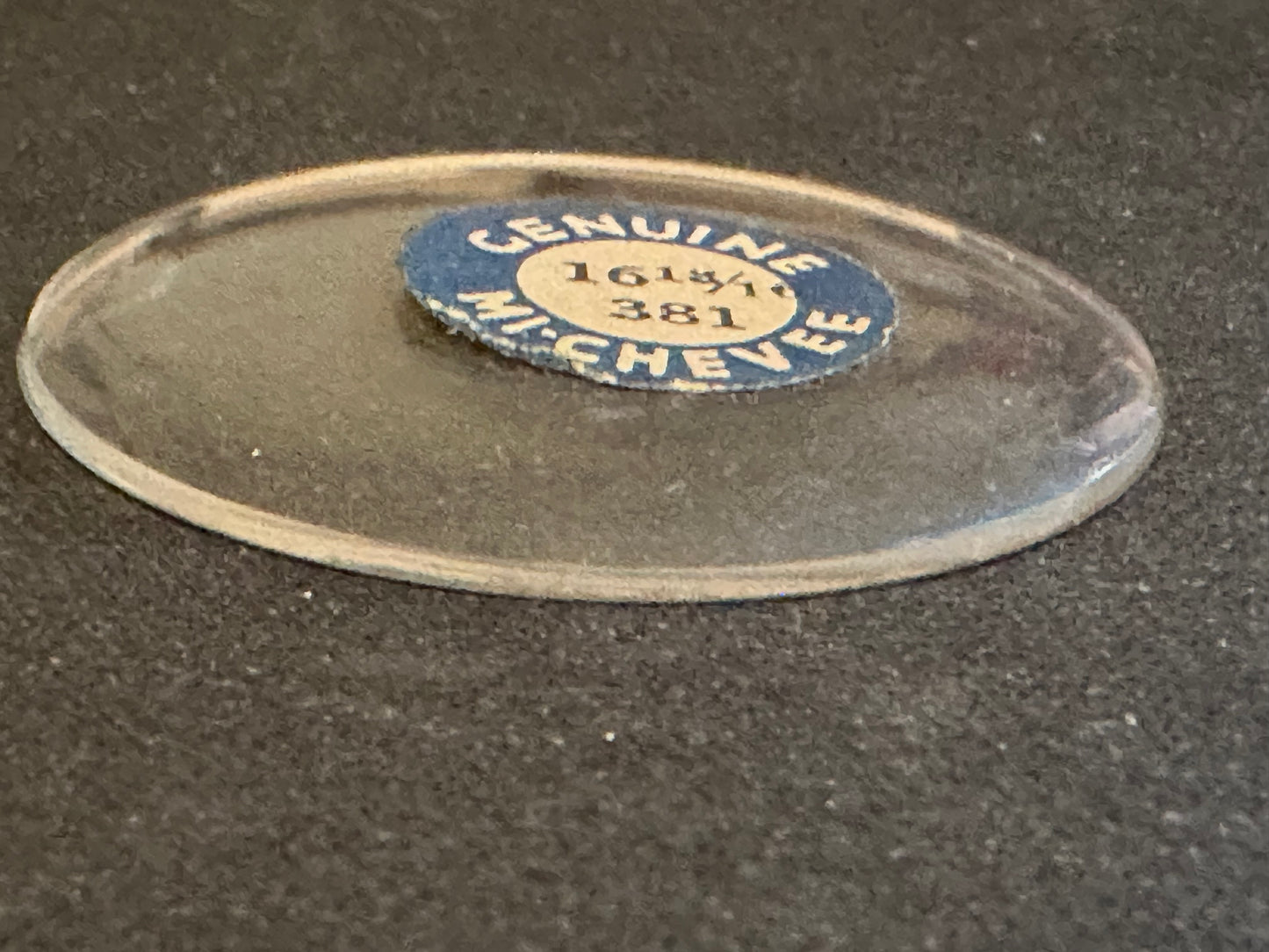 Marco Mi-Chevee Vintage Glass Pocket Watch Crystal 16-13/16 (38.1mm) - NOS