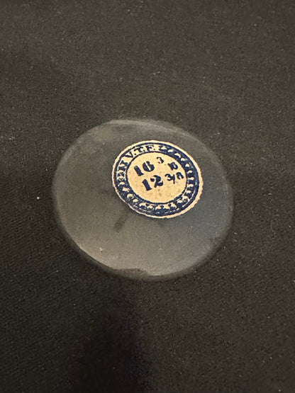 VTF Vintage Glass Pocket Watch Crystal 16-3/16 (~36.5mm) - NOS