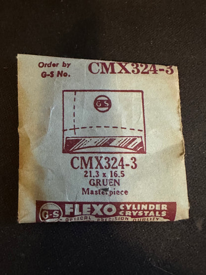 GS CMX series Fancy Flexo Wrist Watch Crystals