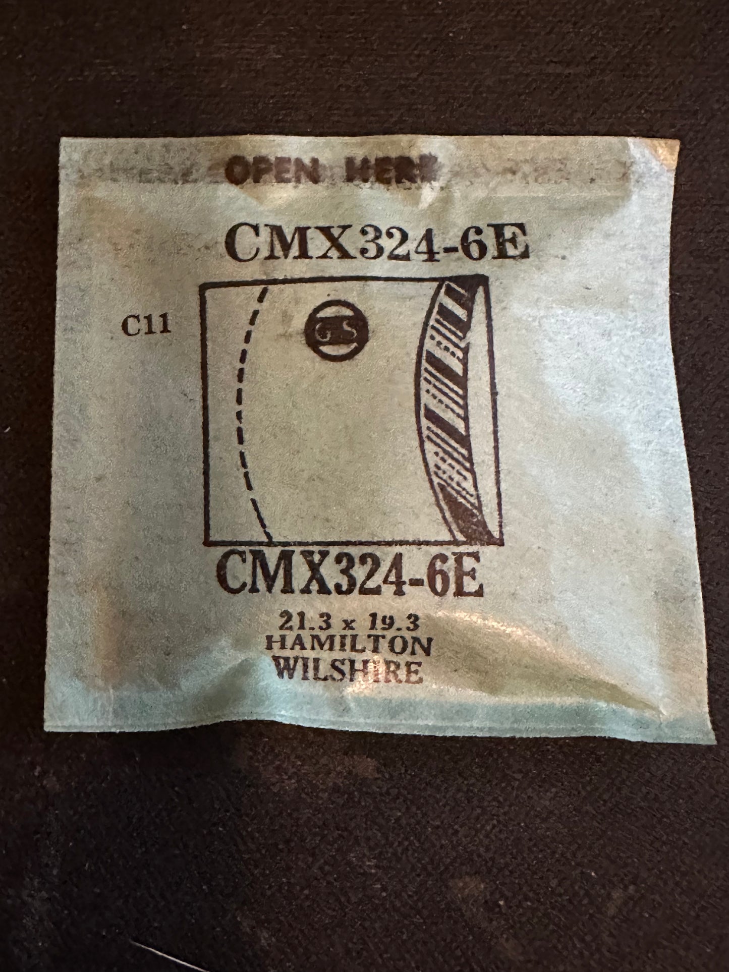GS CMX series Fancy Flexo Wrist Watch Crystals