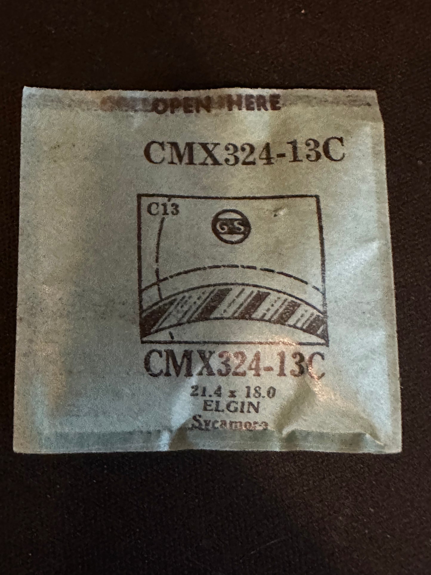 GS CMX series Fancy Flexo Wrist Watch Crystals