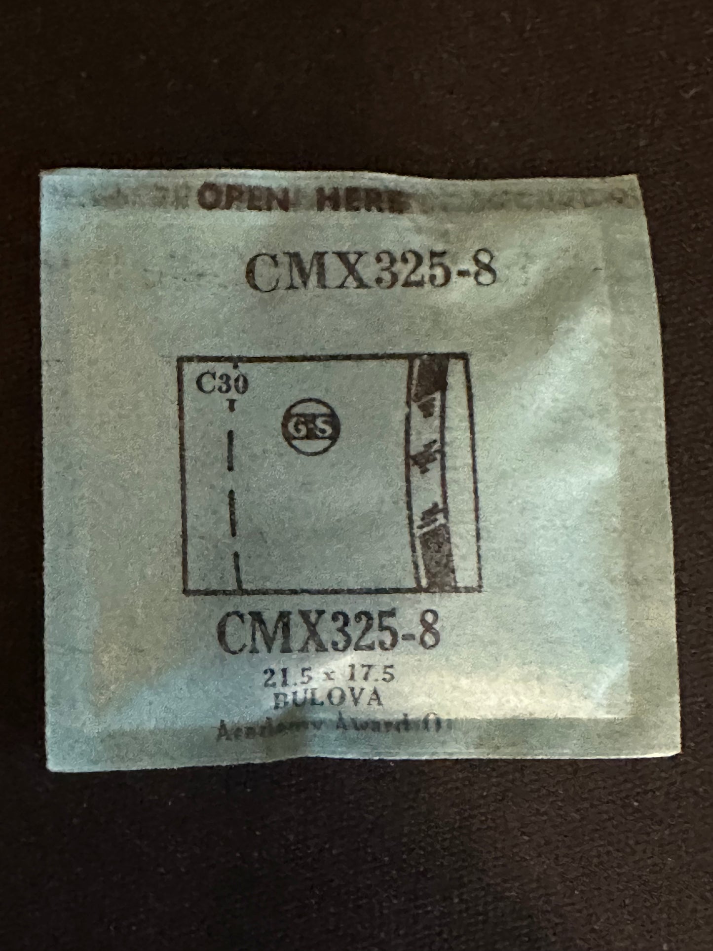 GS CMX series Fancy Flexo Wrist Watch Crystals