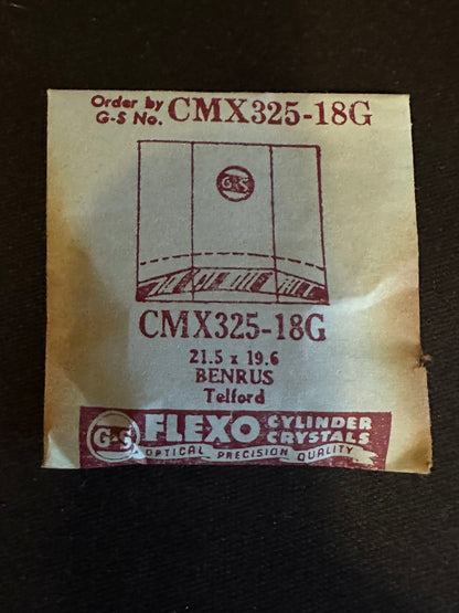 GS CMX series Fancy Flexo Wrist Watch Crystals
