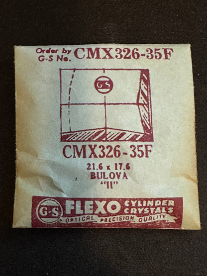 GS CMX series Fancy Flexo Wrist Watch Crystals