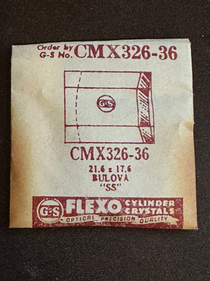 GS CMX series Fancy Flexo Wrist Watch Crystals