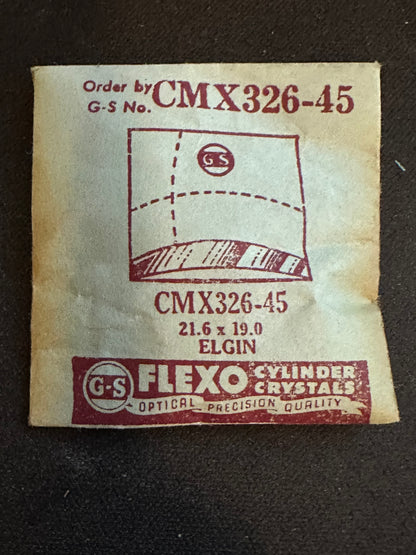 GS CMX series Fancy Flexo Wrist Watch Crystals
