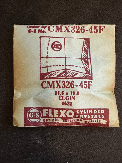 GS CMX series Fancy Flexo Wrist Watch Crystals