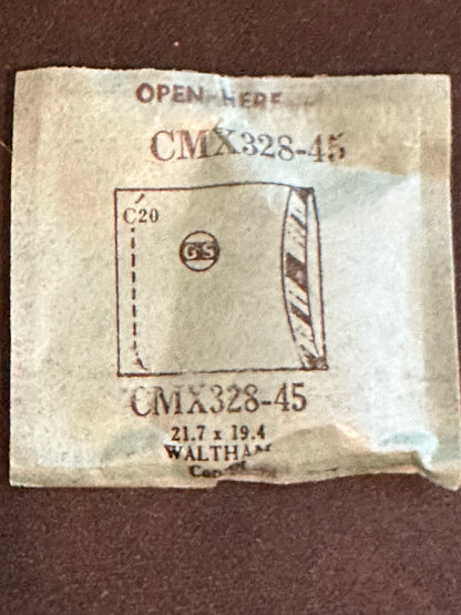 GS CMX series Fancy Flexo Wrist Watch Crystals