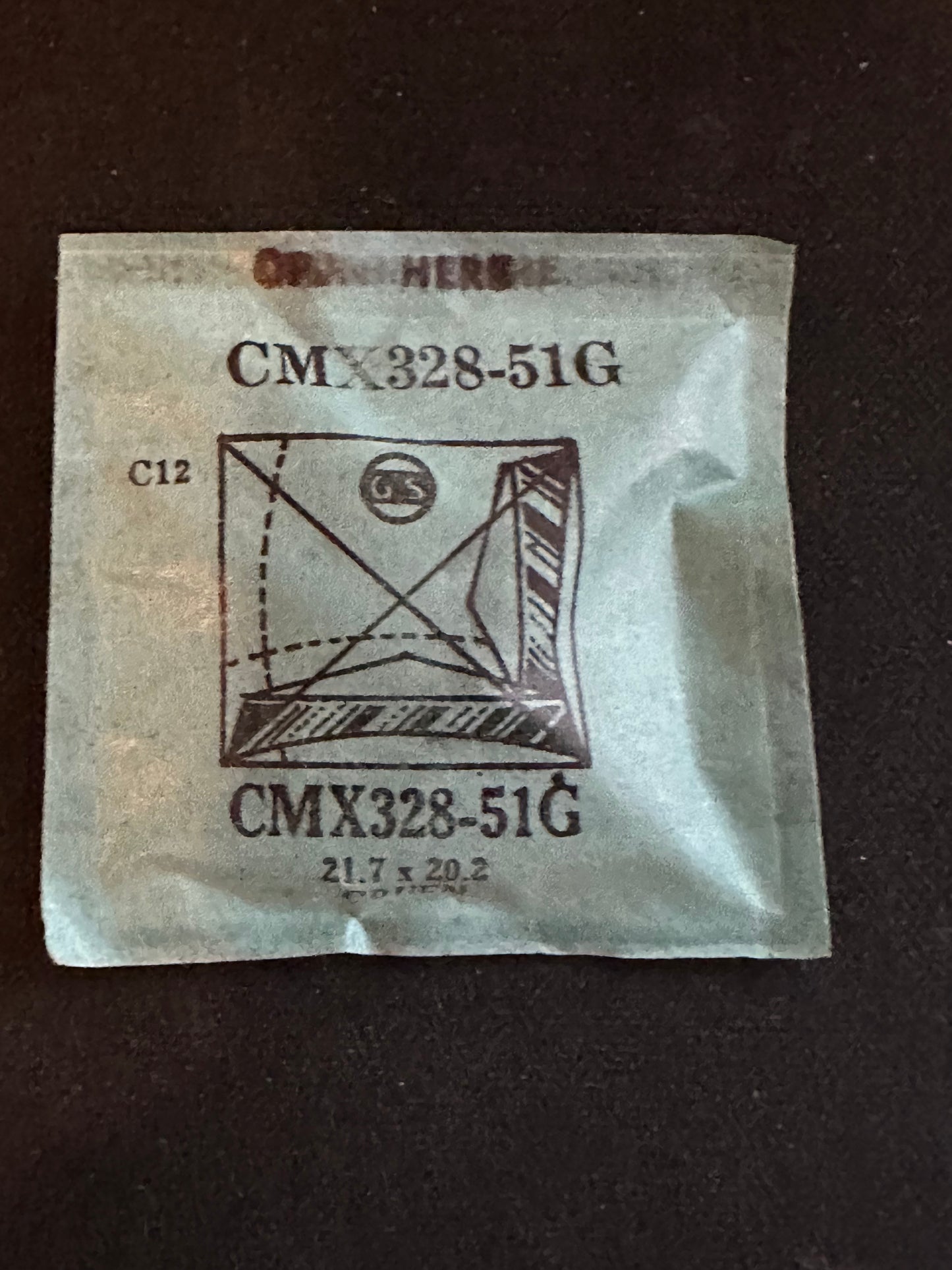 GS CMX series Fancy Flexo Wrist Watch Crystals