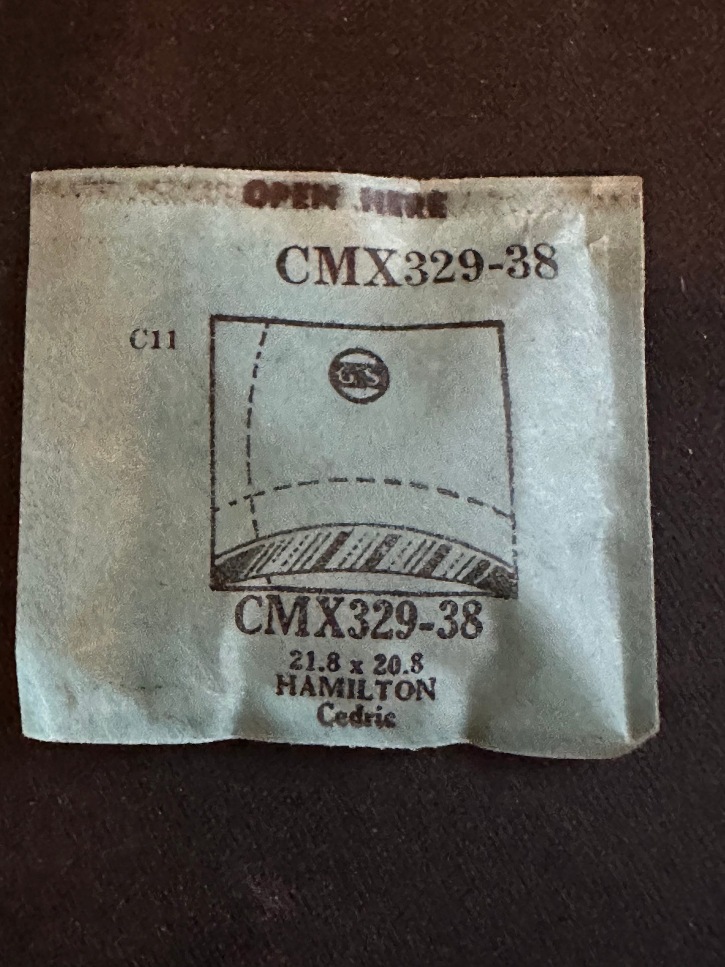 GS CMX series Fancy Flexo Wrist Watch Crystals