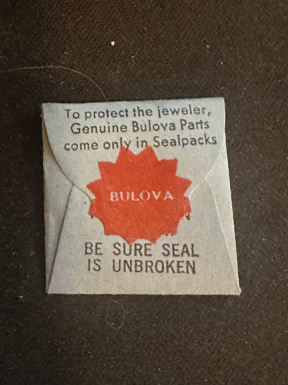 Bulova Factory Sweep Second Hand Silver 24/85 for caliber 10CBAC, 10BZC